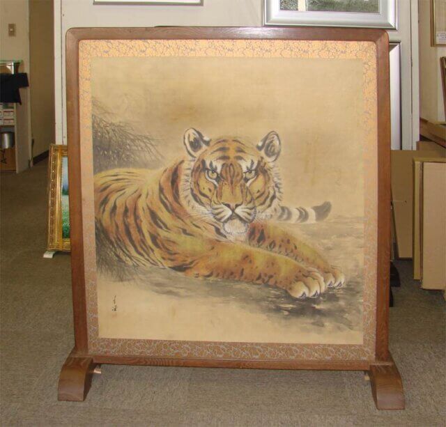 但馬　朝来市　衝立　修理